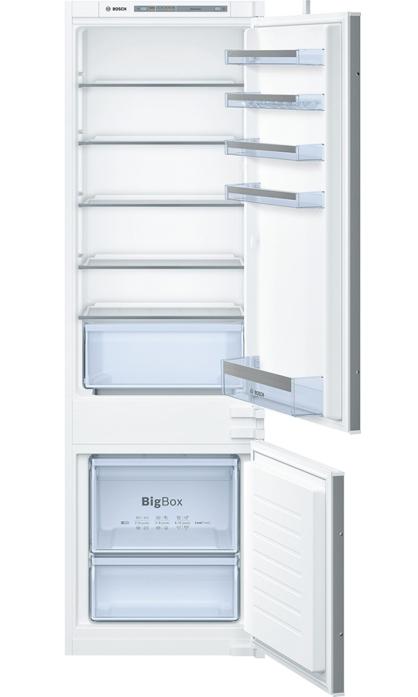 Buy Bosch Serie 4 KIV87VS30G Integrated Fridge Freezer White Marks Electrical
