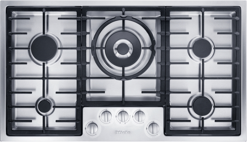 Buy Miele KM2354 Stainless Steel 5 Burner Gas Hob (KM2354ss) Marks