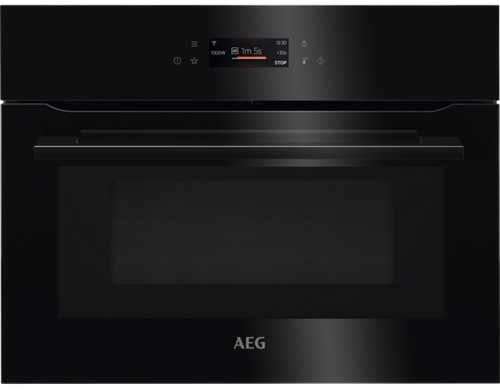 AEG KMK768080B Built-In Combination Microwave Oven, Black