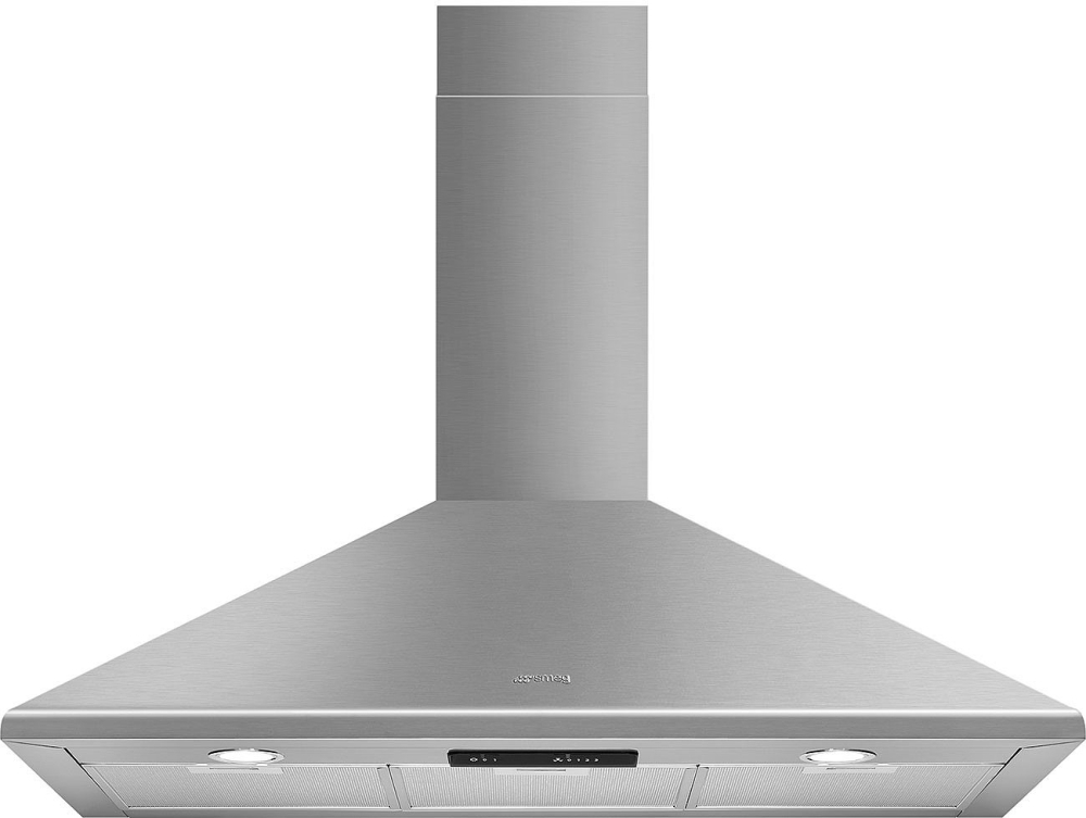Smeg KSED95XE 90cm Chimney Cooker Hood, Stainless Steel, B Rated