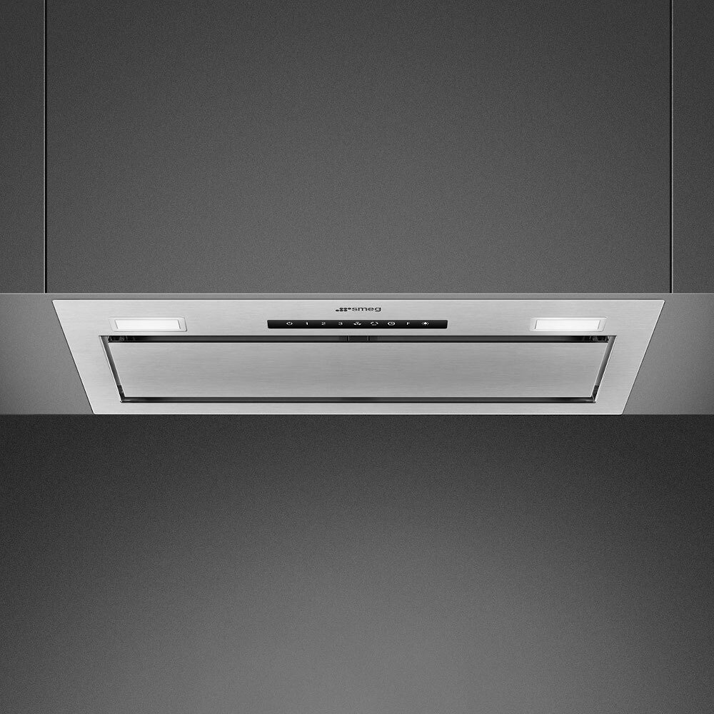 Smeg KSG6P4X Canopy Cooker Hood, Stainless Steel, B Rated