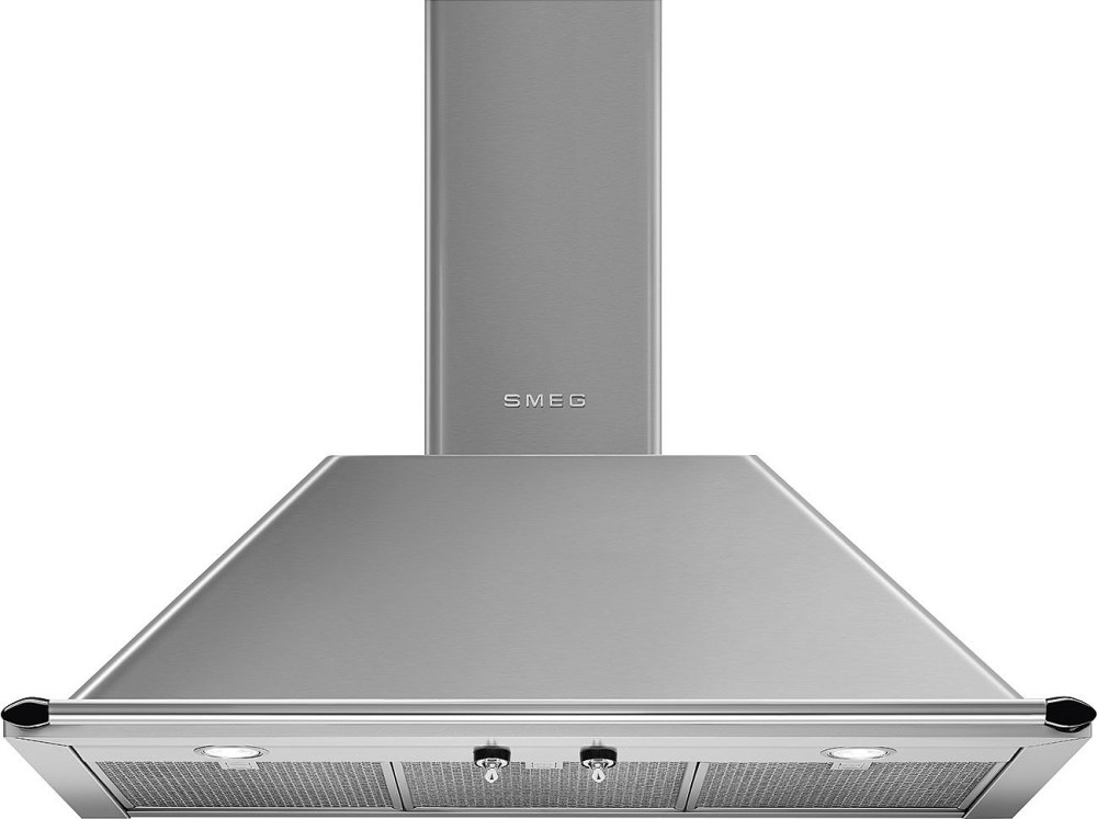 Smeg KTR90XE Victoria 90cm Chimney Cooker Hood, Stainless Steel, A Rated