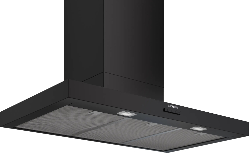 Siemens LC95BCC60B Chimney Cooker Hood - Black LC95BCC60B iQ300