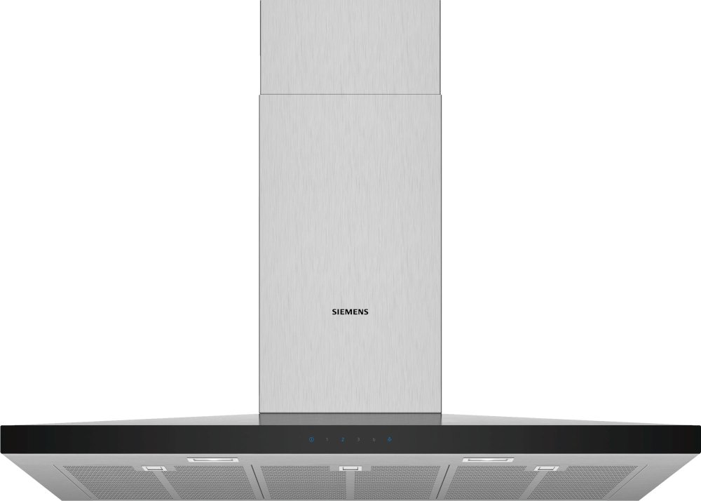 Siemens LC97QFM50B iQ300 90cm Chimney Cooker Hood, Stainless Steel, B Rated