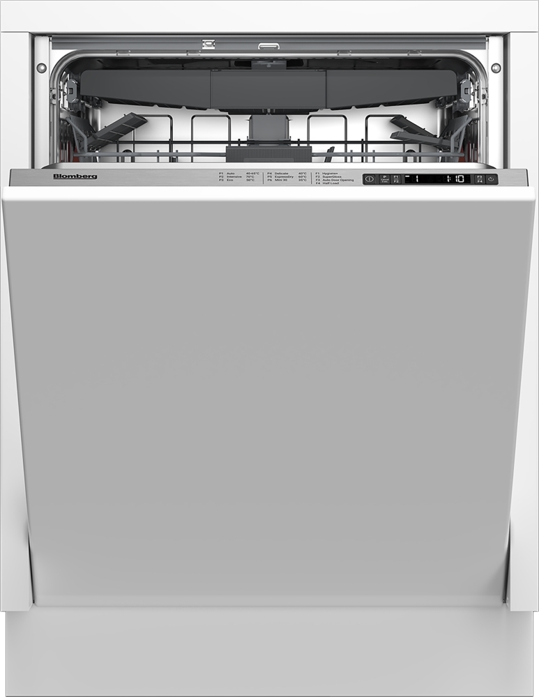 Blomberg Integrated Dishwasher, 15 Place Settings, C Rated Silver Ldv52420