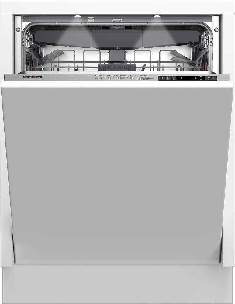 Blomberg Fully Integrated Dishwasher, 15 Place Settings, B Rated Silver Ldv52520