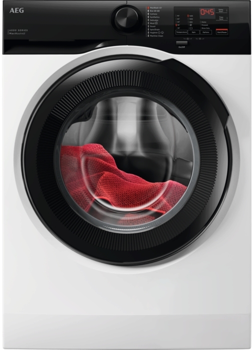AEG LFED61844B Exclusiv Washing Machine, 8kg, 1400 Spin, White, A Rated, Freestanding