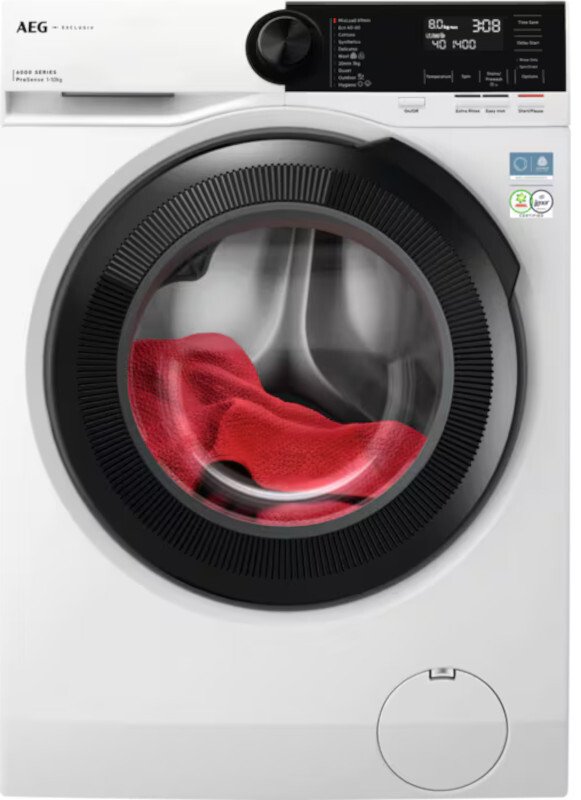 AEG LFR62144B Exclusiv Freestanding Washing Machine, 10kg Load Capacity, 1400 Spin Speed, White, A Rated Energy Efficiency