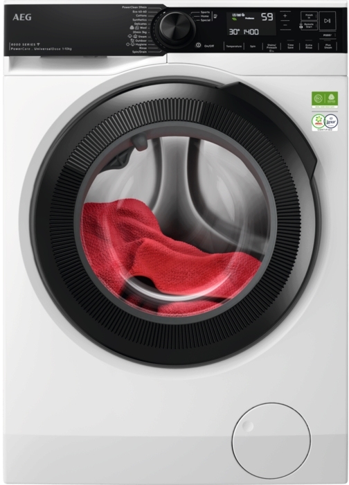 AEG 10kg Washing Machine - White - Freestanding LFSR84146UD