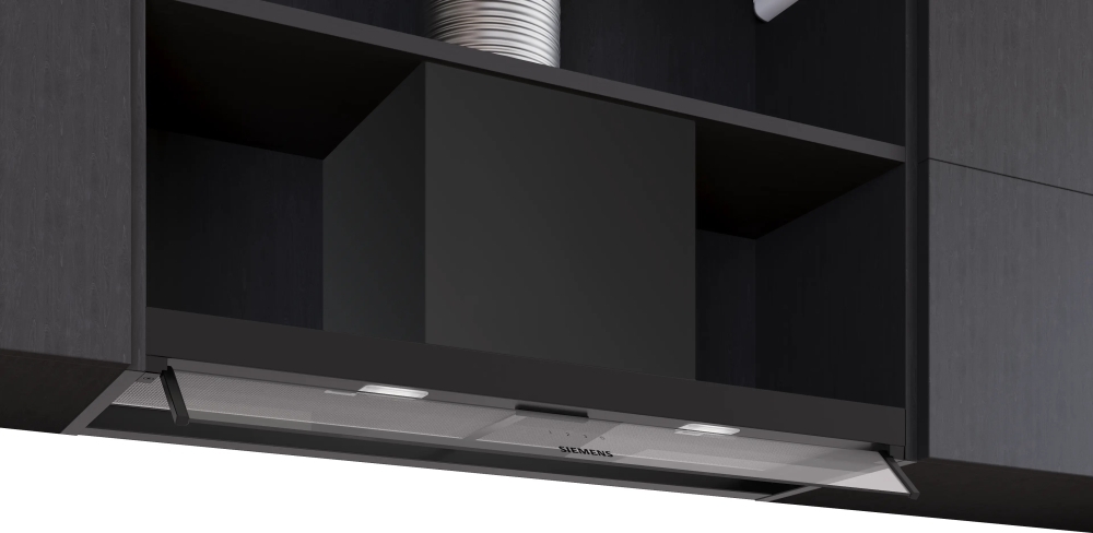 Siemens Integrated Cooker Hood - Black - 582 m3/h LJ95BCC60B iQ300