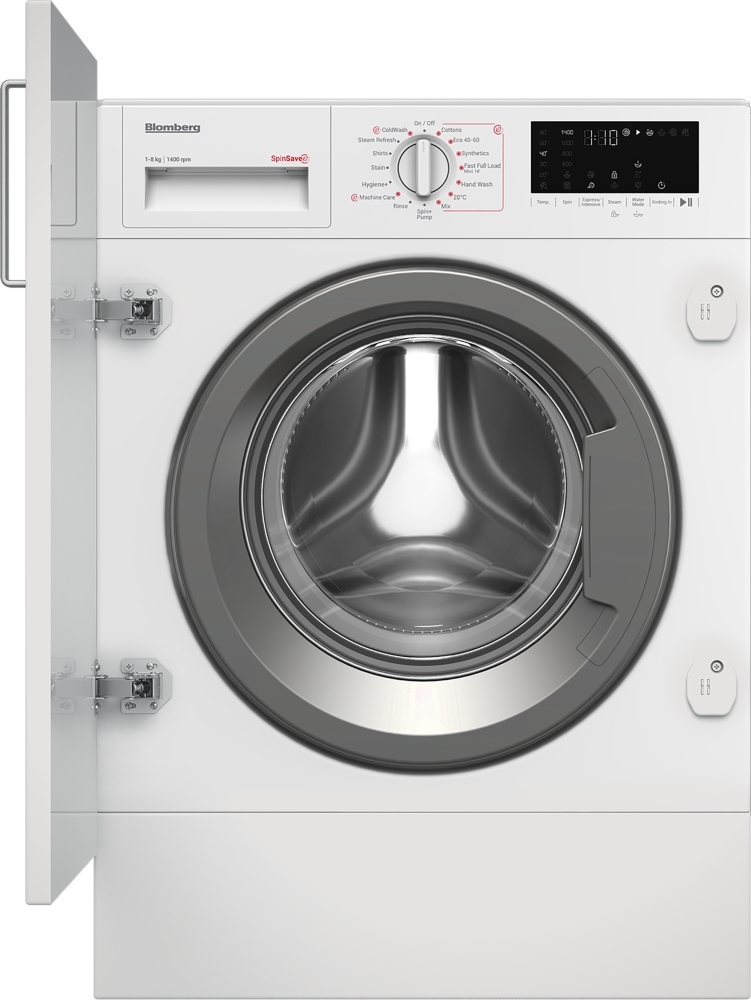 Blomberg White Lwi284421 New Integrated 8Kg 1400Rpm Washing Machine - Image 3