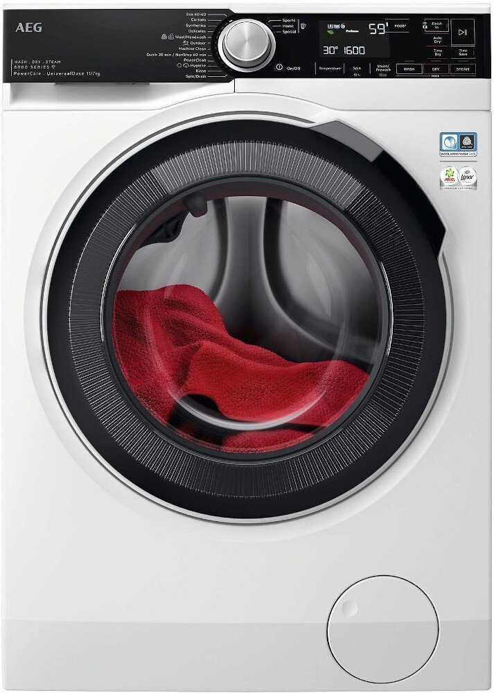 Aeg White Lwr8516l6ud Washer Dryer Size 11