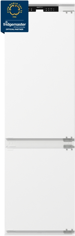 Fridgemaster MBC55252NE Integrated Fridge Freezer - Total No Frost - 252L - White MBC55252NE