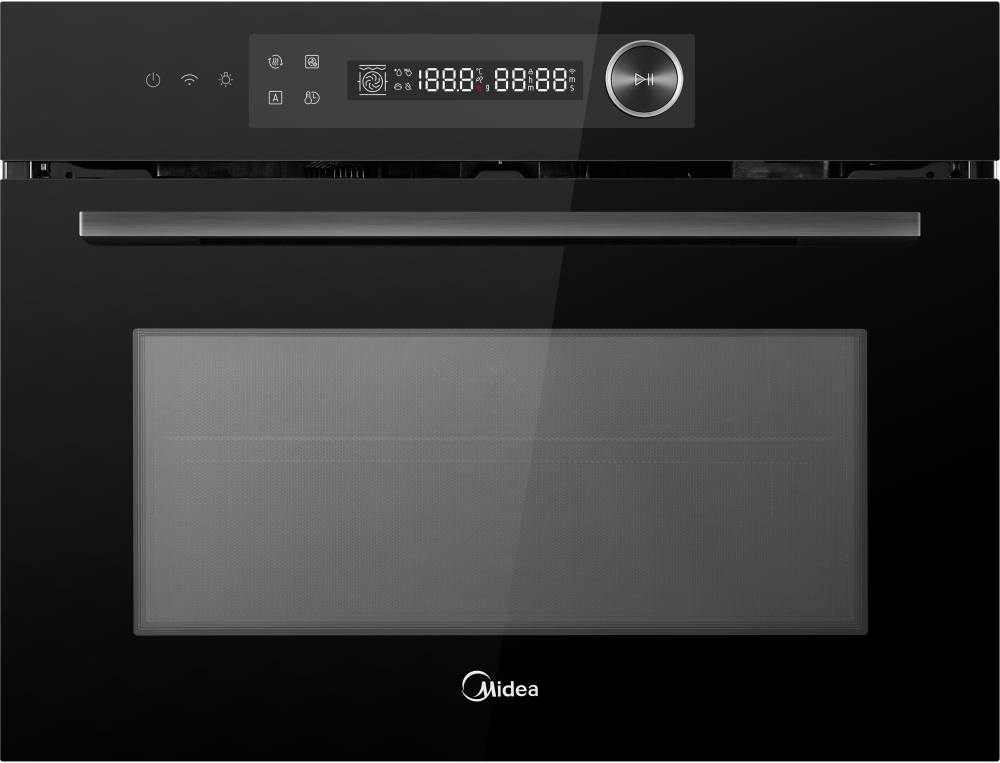 Midea Xpress Wave MCOTV950E4MO-BK 50 Litre 45cm High Built In Combination Microwave Oven Black Black - Image 3