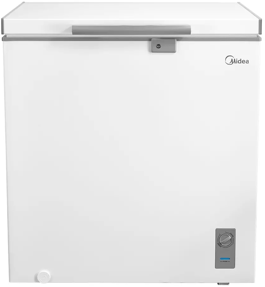 Midea Chest Freezer - MDRC284FZE01 - 198L - White - E Rated MDRC284FZE01
