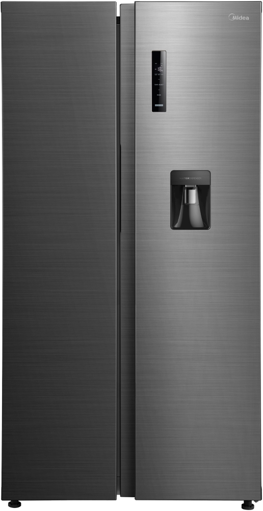 Midea - American Fridge Freezer - MDRS710FGD46W - Total No Frost - Stainless Steel