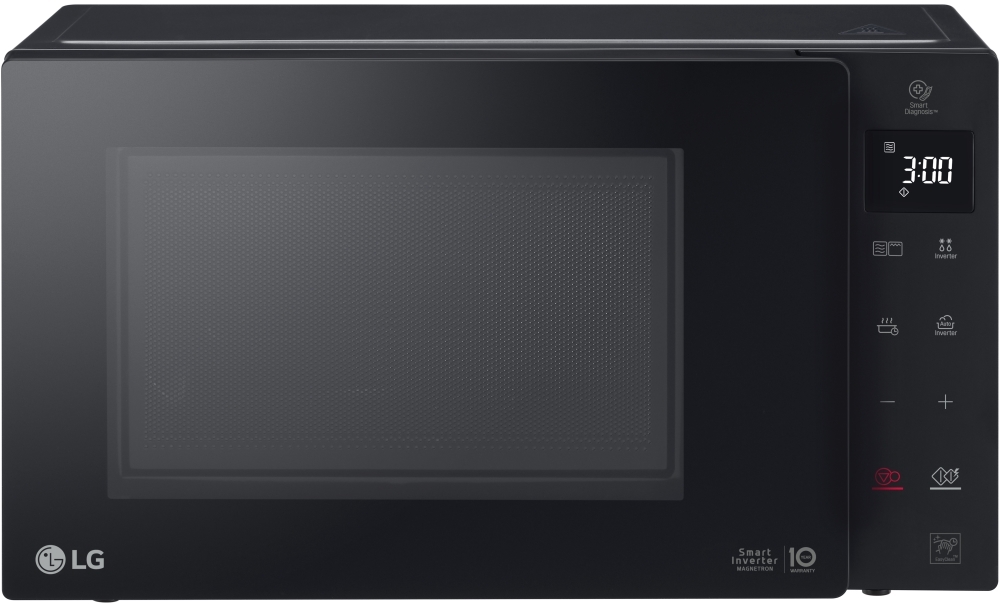 LG MH6336GIB Microwave, Black