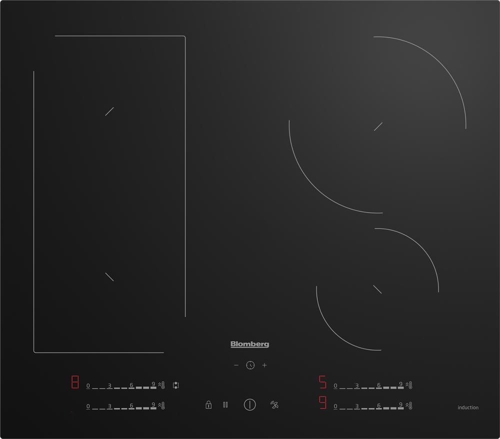 Blomberg - MIN74387NP - Induction Hob - 60cm - 4 Burner - Black - Image 4