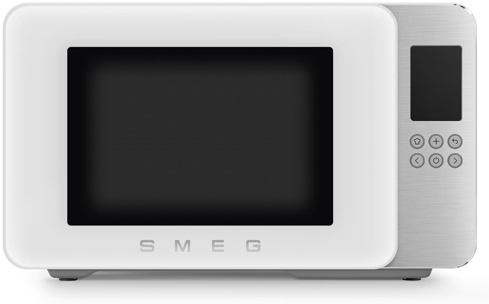 Smeg - MOC01WHMUK - Microwave with Grill - 29L - 1450W MOC01WHMUK