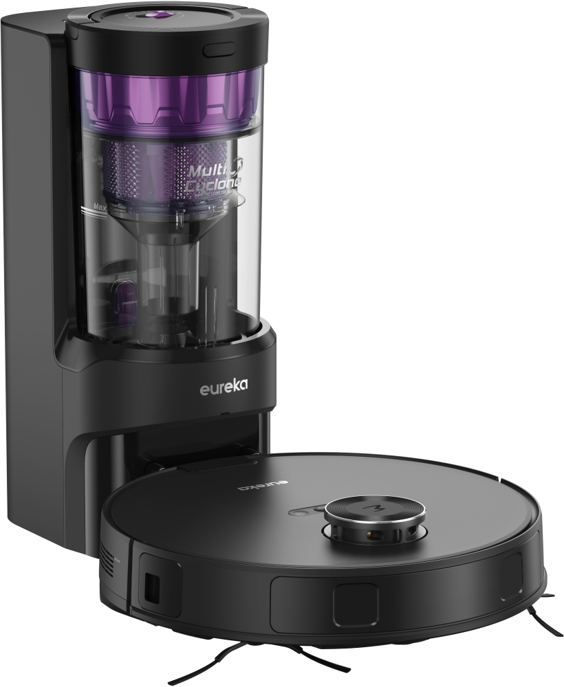 Eureka - NERE20PLUSBK - Robot Vacuum Cleaner - 170 Minute Run Time - Purple NERE20PLUSBK