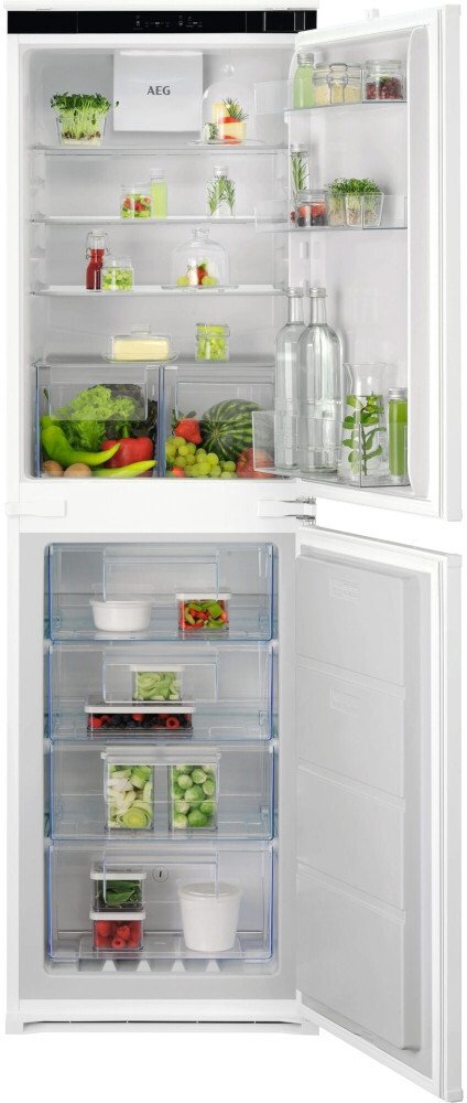 Aeg NSC7T185ES 54.6cm 50/50 Built In Frost Free Fridge Freezer - Image 2