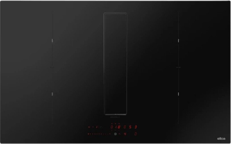 Elica NT-FIT-XL-RAW Zone Induction Hob 83cm Black - 7400W NT-FIT-XL-RAW