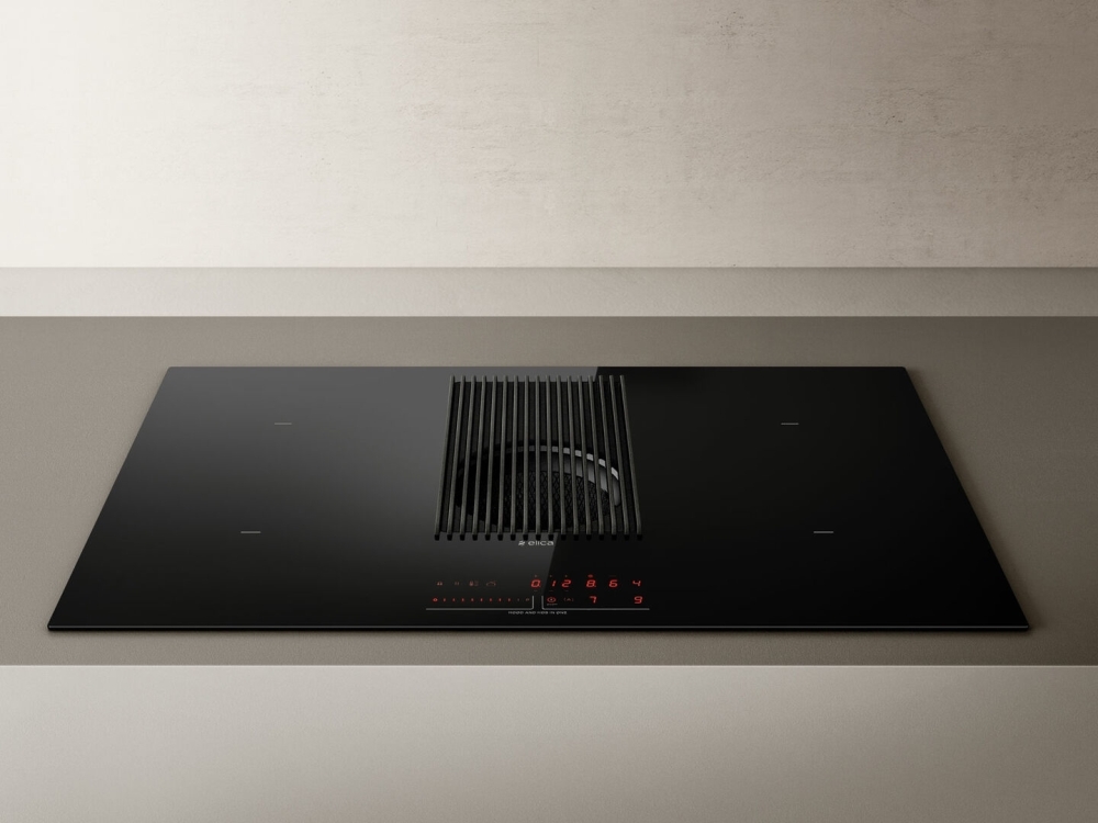 Elica NT-PRIME-PLS-S Vented Hob - 830mm - Black NT-PRIME-PLS-S