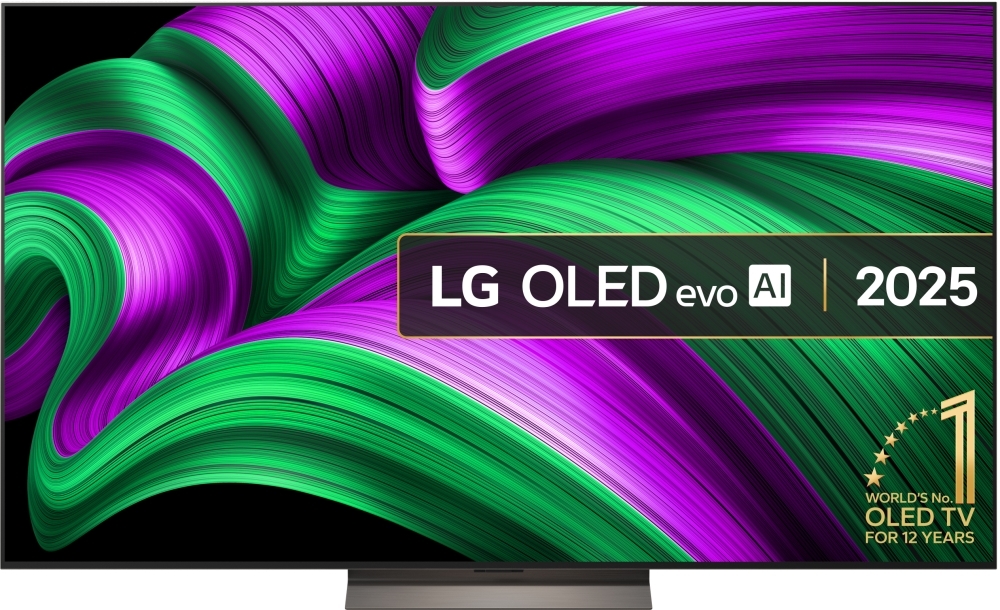 LG OLED77C56LB 77" OLED Smart Television, Umber Brown