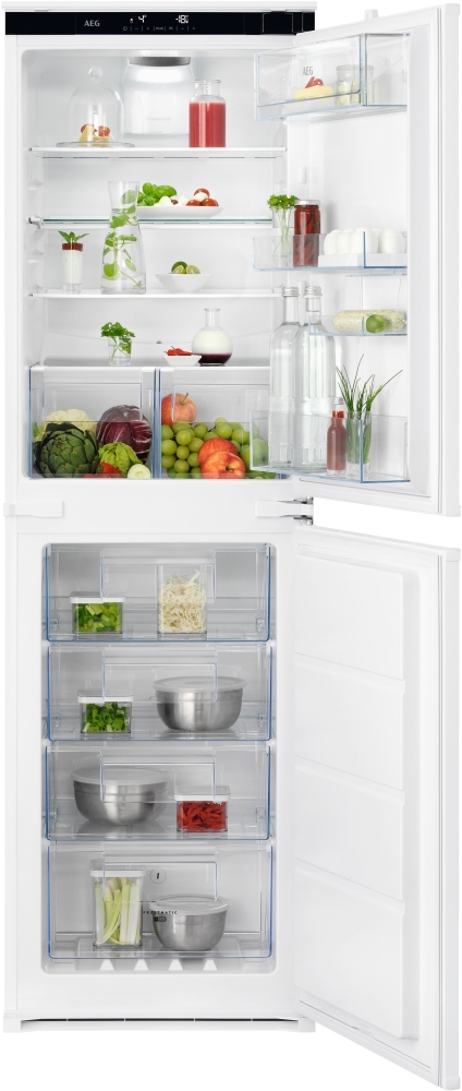 Aeg Osc6t185es 6000 Twintech No Frost Integrated Fridge Freezer