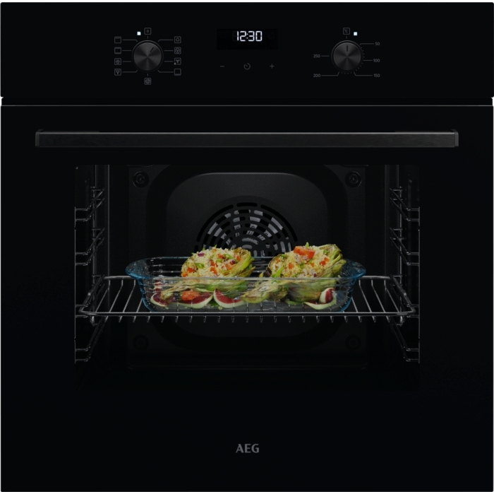 AEG OU5AB20CK Built-In Electric Single Oven - 65L - Black OU5AB20CK