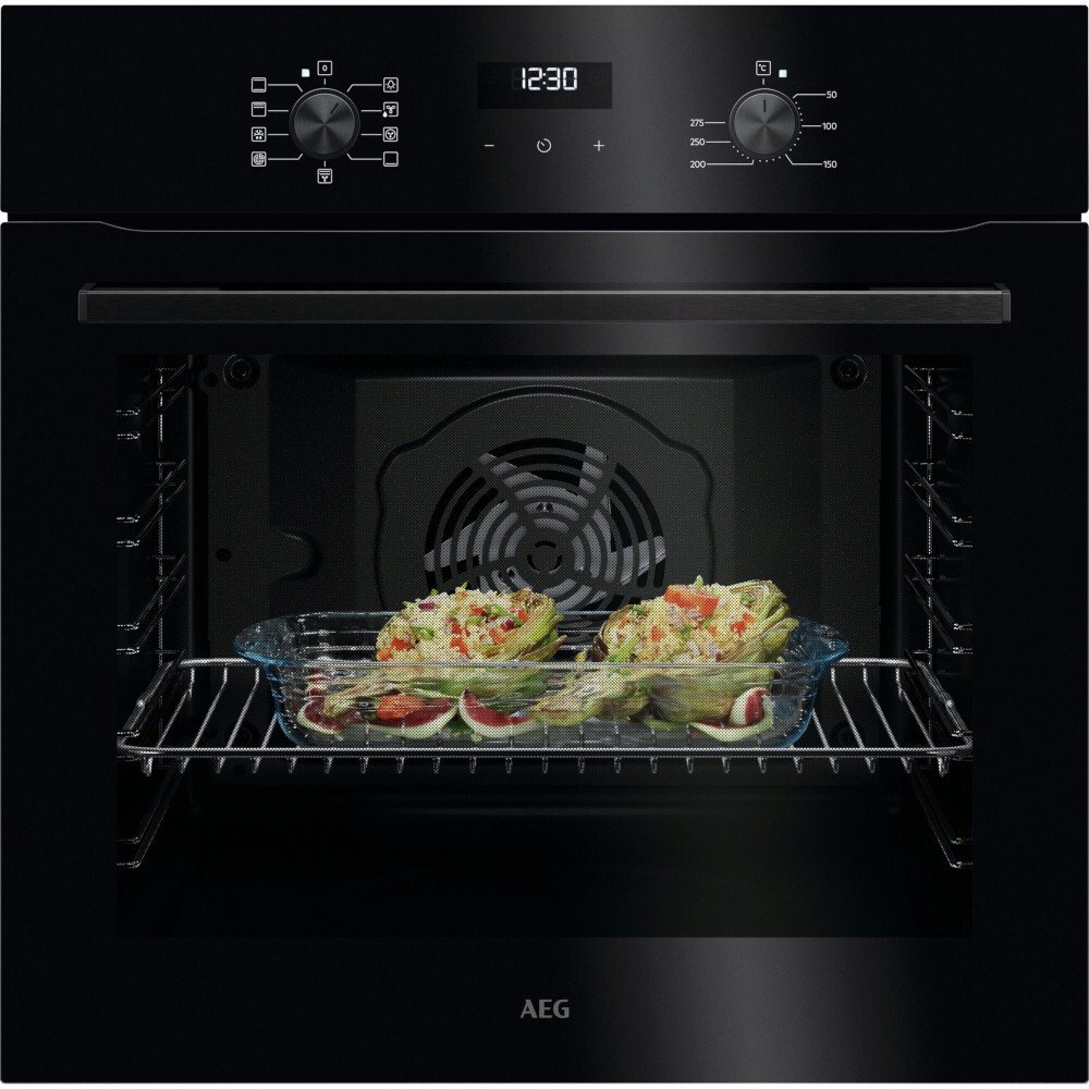 AEG - OU5AB20XK Exclusiv - Built-In Electric Single Oven - 72L - Black OU5AB20XK Exclusiv