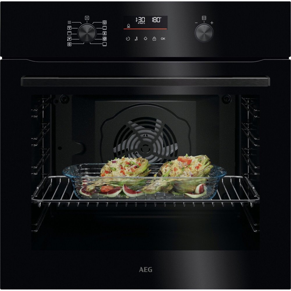 AEG - OU5PB40XK Exclusiv - Built-In Electric Single Oven - 72L - Black OU5PB40XK Exclusiv