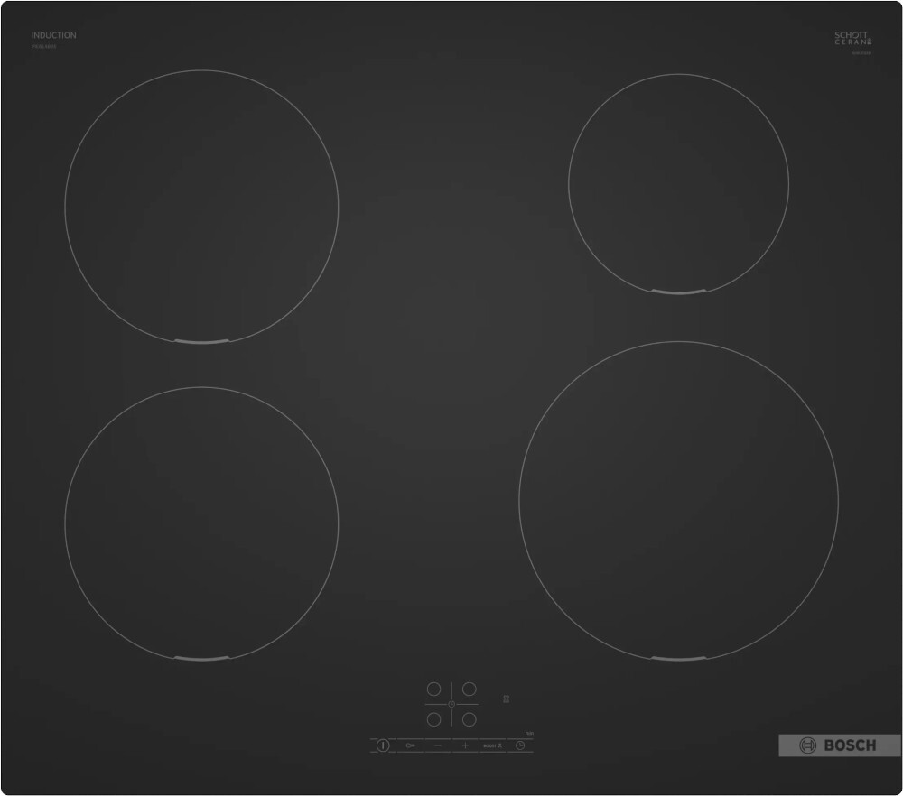 Bosch PIE61ABB5E Induction Hob - Black PIE61ABB5E