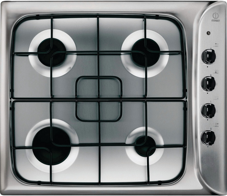Buy Indesit PIM640ASIX 4 Burner Gas Hob Stainless Steel Marks Electrical
