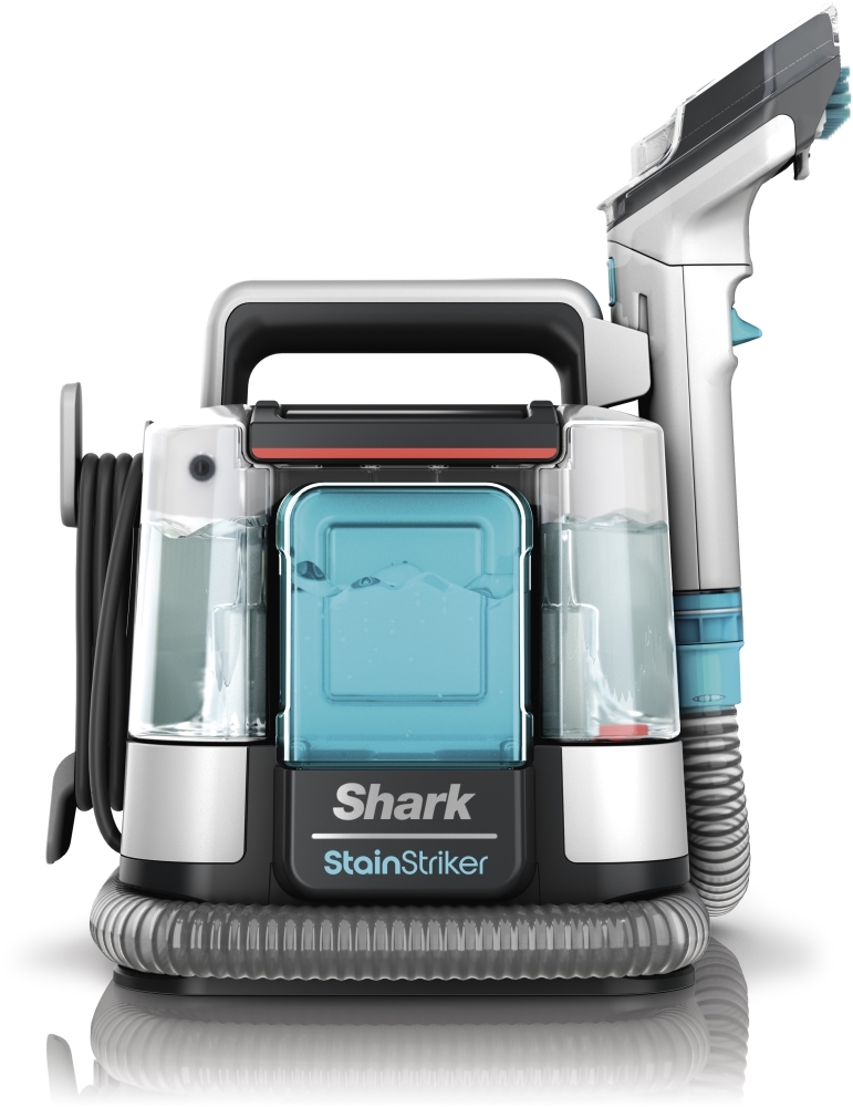 Shark PX200UKT StainStriker Pet Carpet Cleaner 1.25L Tank, 4.5m Cord, White