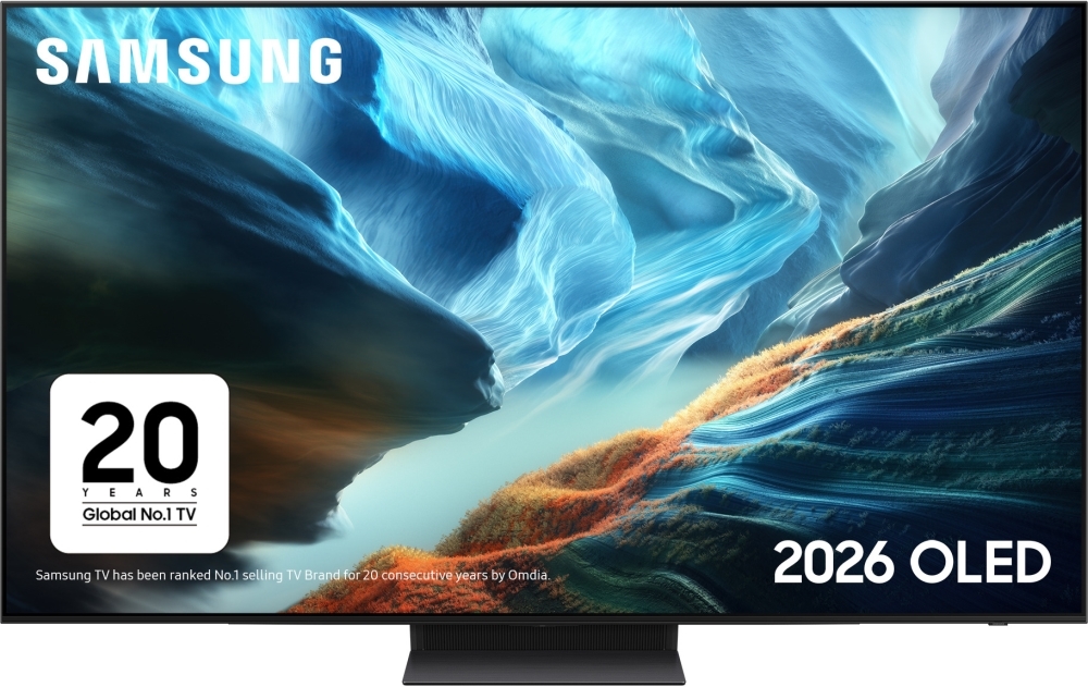 Samsung 83" Oled Smart Tv, 4K Ultra Hd, F Rated Black Qe83s90haexxu