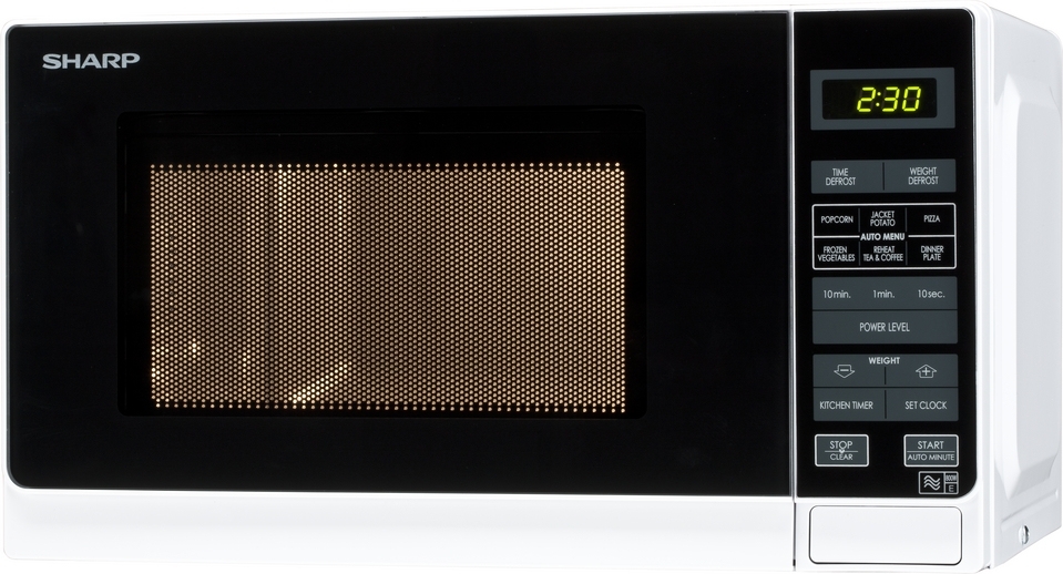B&Q -  R272Wm 20 Litre Solo MicrowaveWhite - Image 4