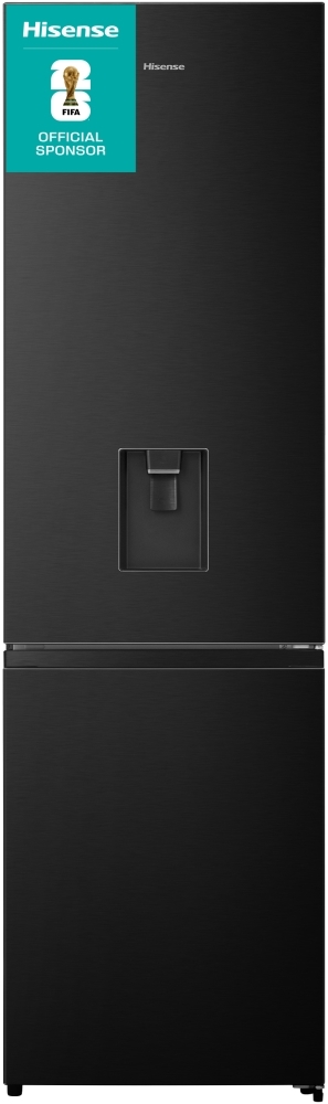 Hisense Black Rb435n4wfe Total No Frost Fridge Freezer