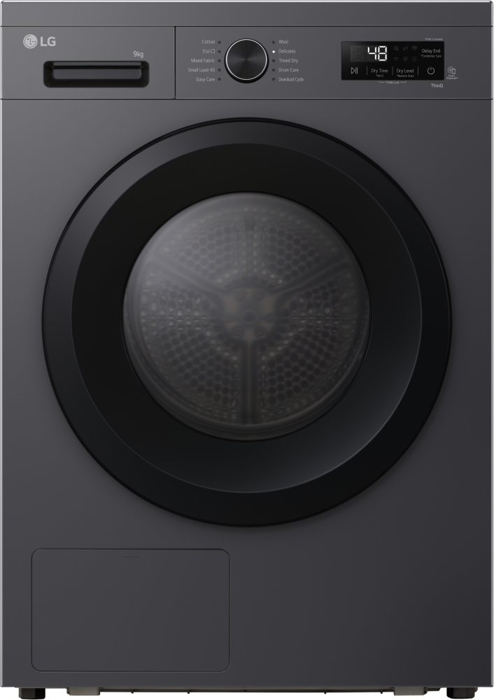 LG - RHX1009NMK - Heat Pump Tumble Dryer - 9kg Capacity - Freestanding RHX1009NMK