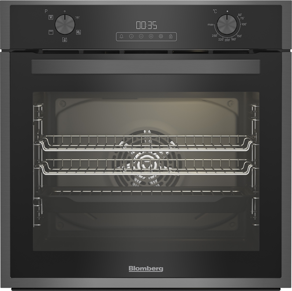 Blomberg Dark Roen9202dx 59.4Cm Built In Electric Single Oven - Steel - Image 6