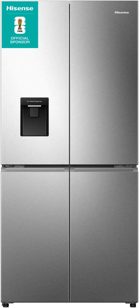 Hisense Silver Rq5p470smie American Fridge Freezer
