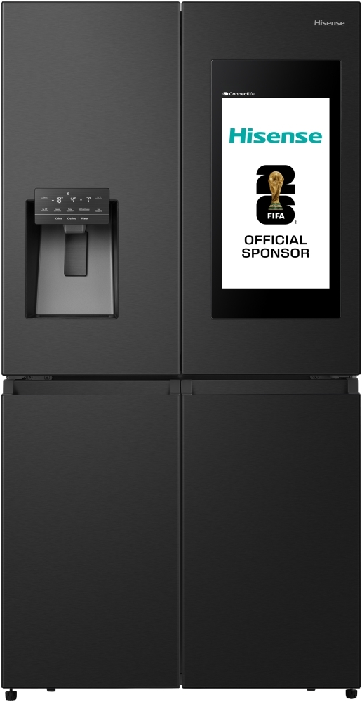 Hisense Black Rq760n4ife American Fridge Freezer