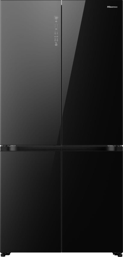 Hisense Black Rq768n4gbe American Fridge Freezer