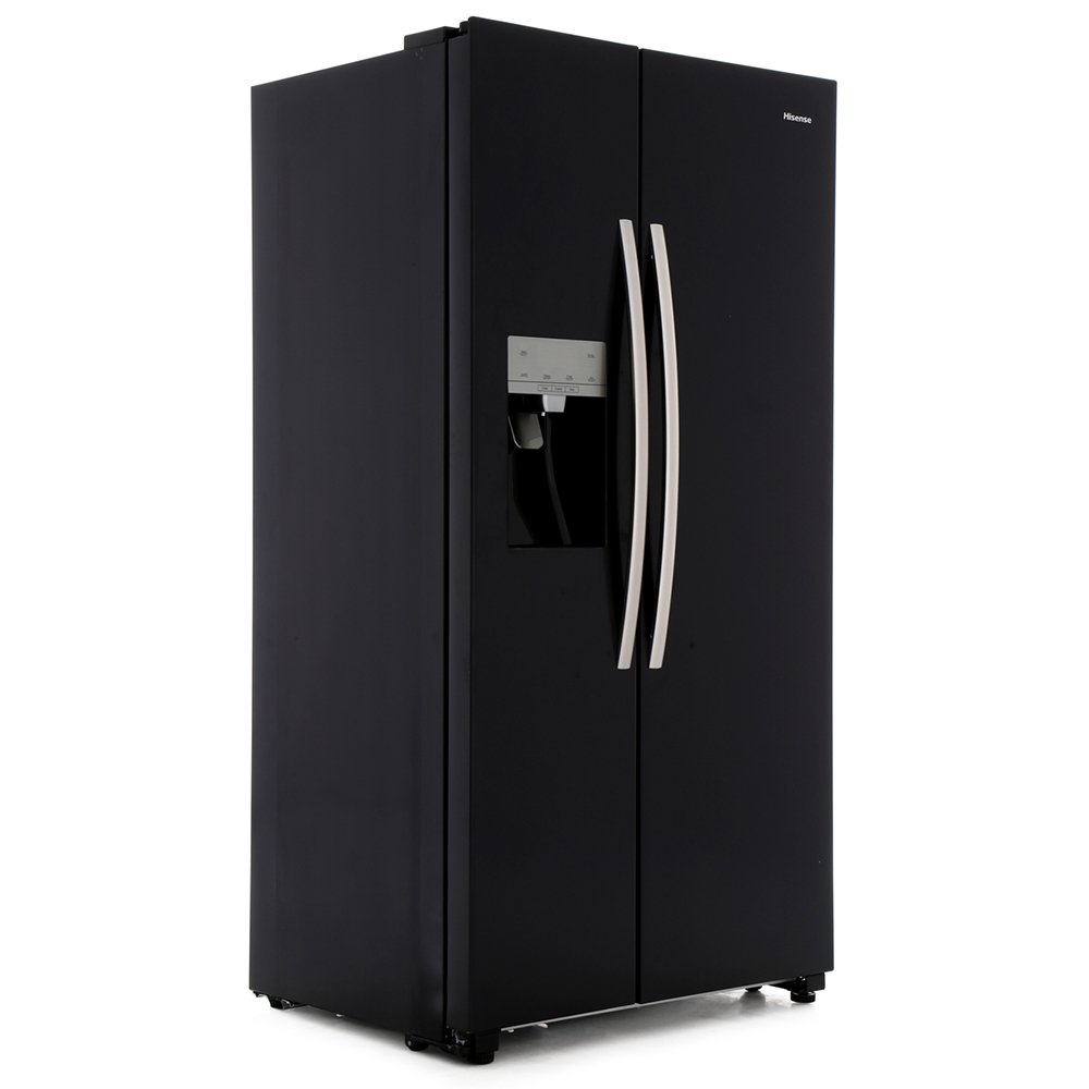 Buy Hisense RS696N4IB1 American Fridge Freezer Black/Steel Marks Electrical