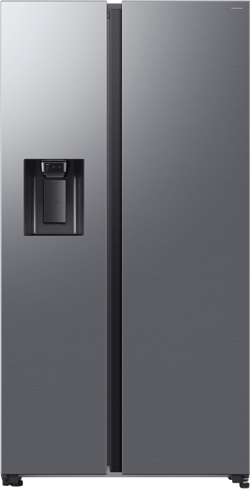Samsung RS70F65KETEU Series 6 American Fridge Freezer, Matt Metal Silver
