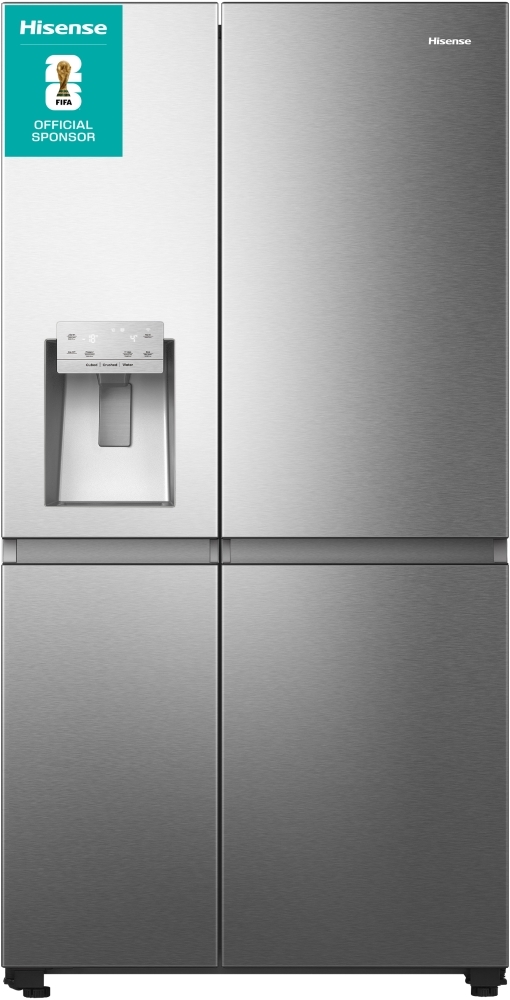 Hisense Stainless Steel Rs818n4iie American Fridge Freezer