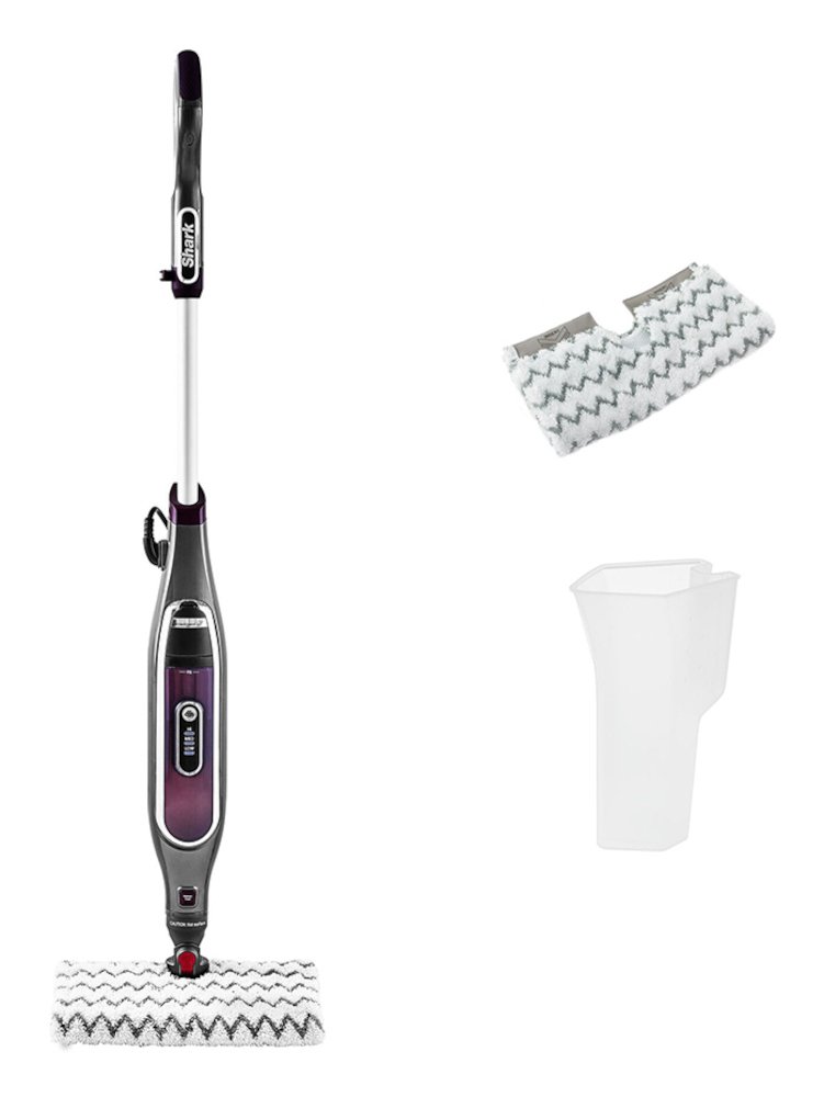 Shark S6003UK Steam Mop, Grey & Bordeaux