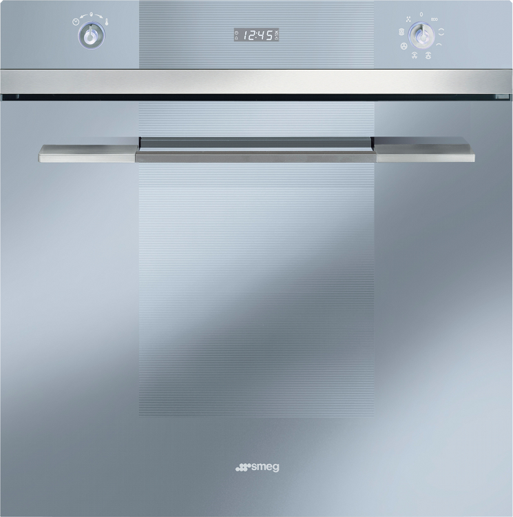 Buy Smeg Linea SF109S Single Built In Electric Oven Silver Glass