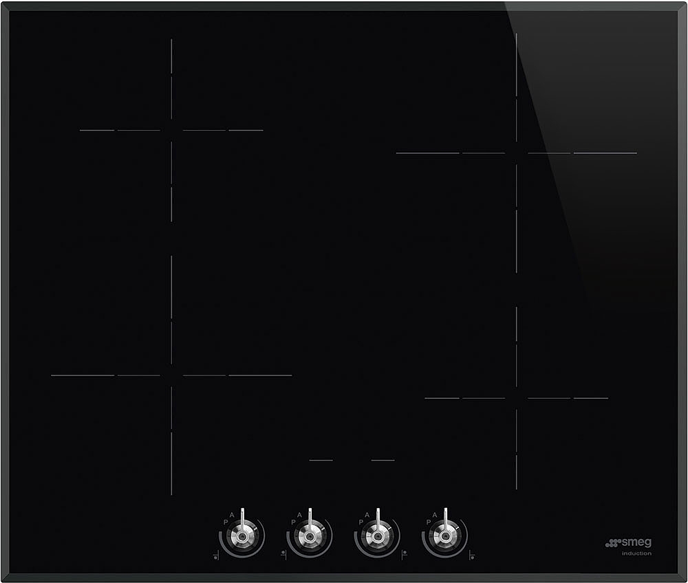 Smeg Black Si364bm Induction Hob