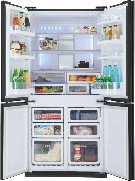 Buy Sharp SJFS810VBK Multi Door American Fridge Freezer (SJFS810VBK